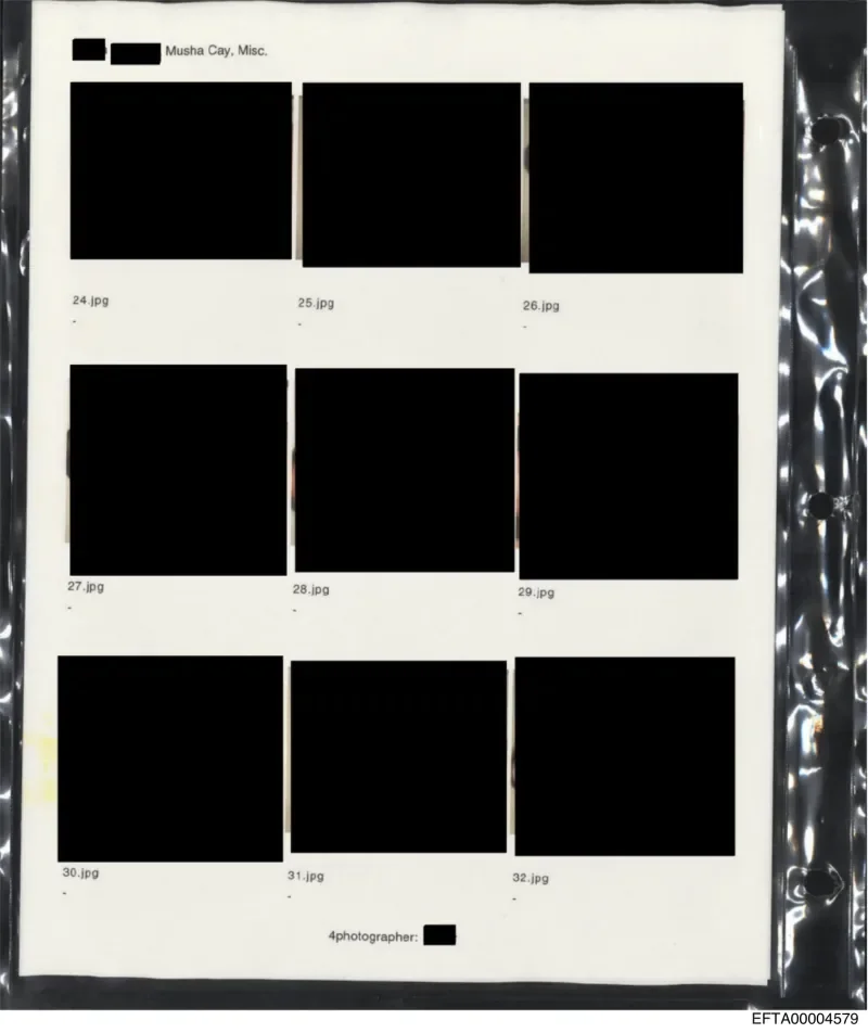 Additional collage page from DOJ file EFTA00004577.